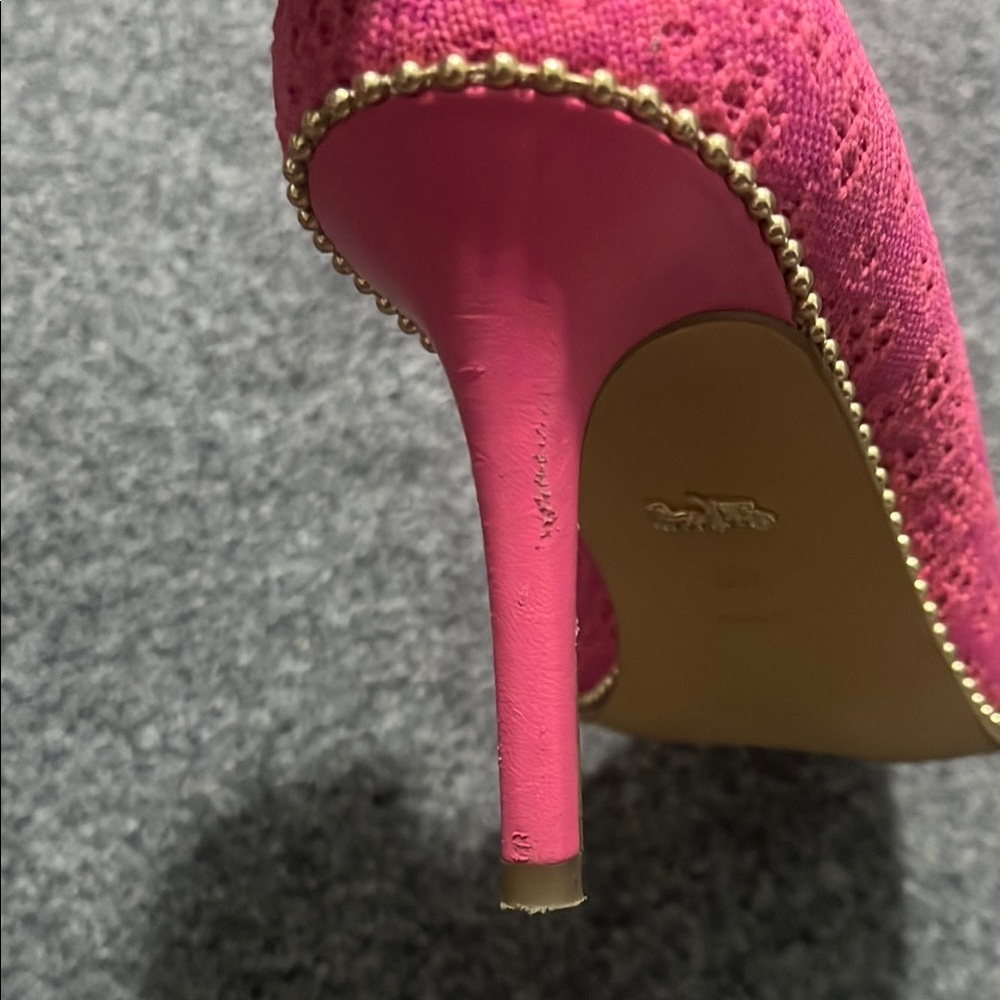 Coach Pink Waverly Pump - Picture 9 of 11